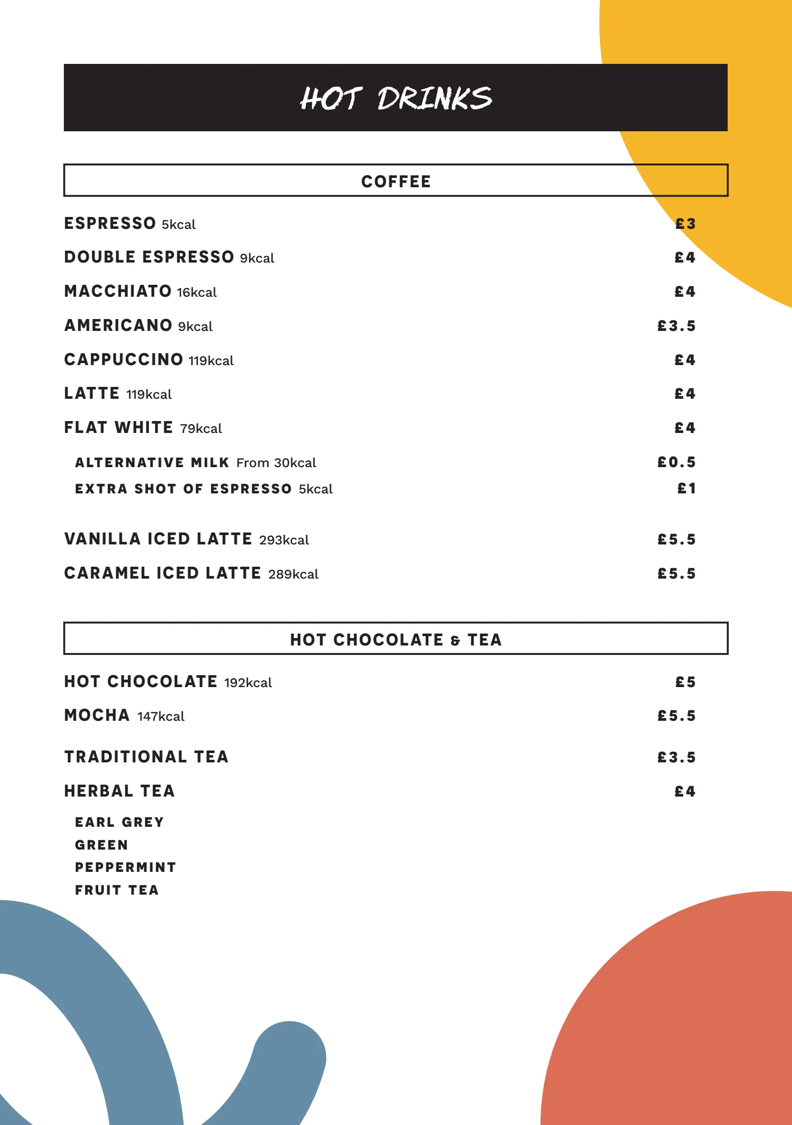 Drinks Menu — page 10 of 12