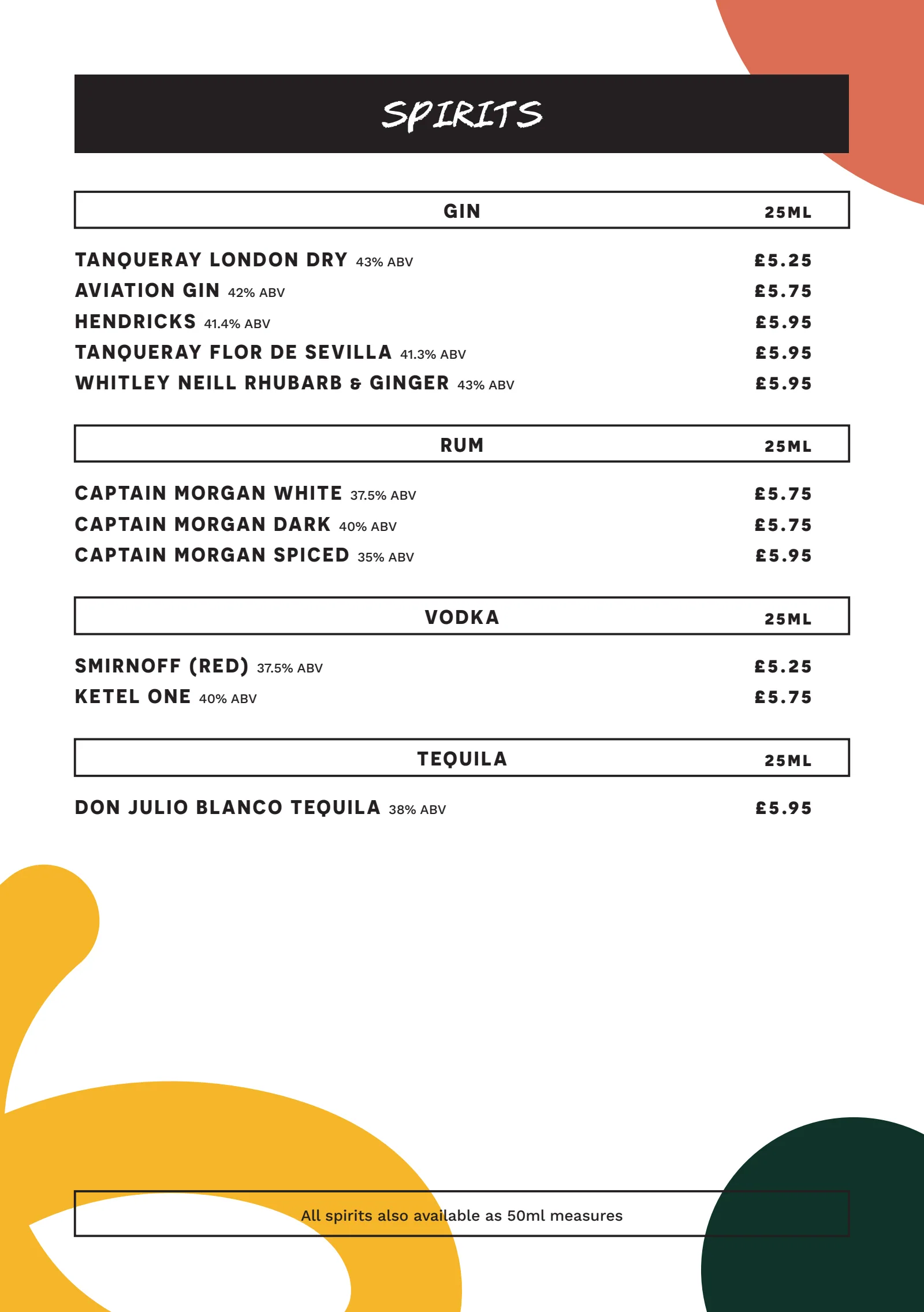 Drinks Menu — page 6 of 12