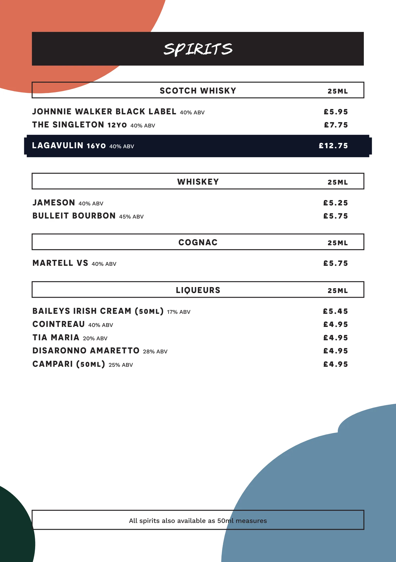 Drinks Menu — page 7 of 12