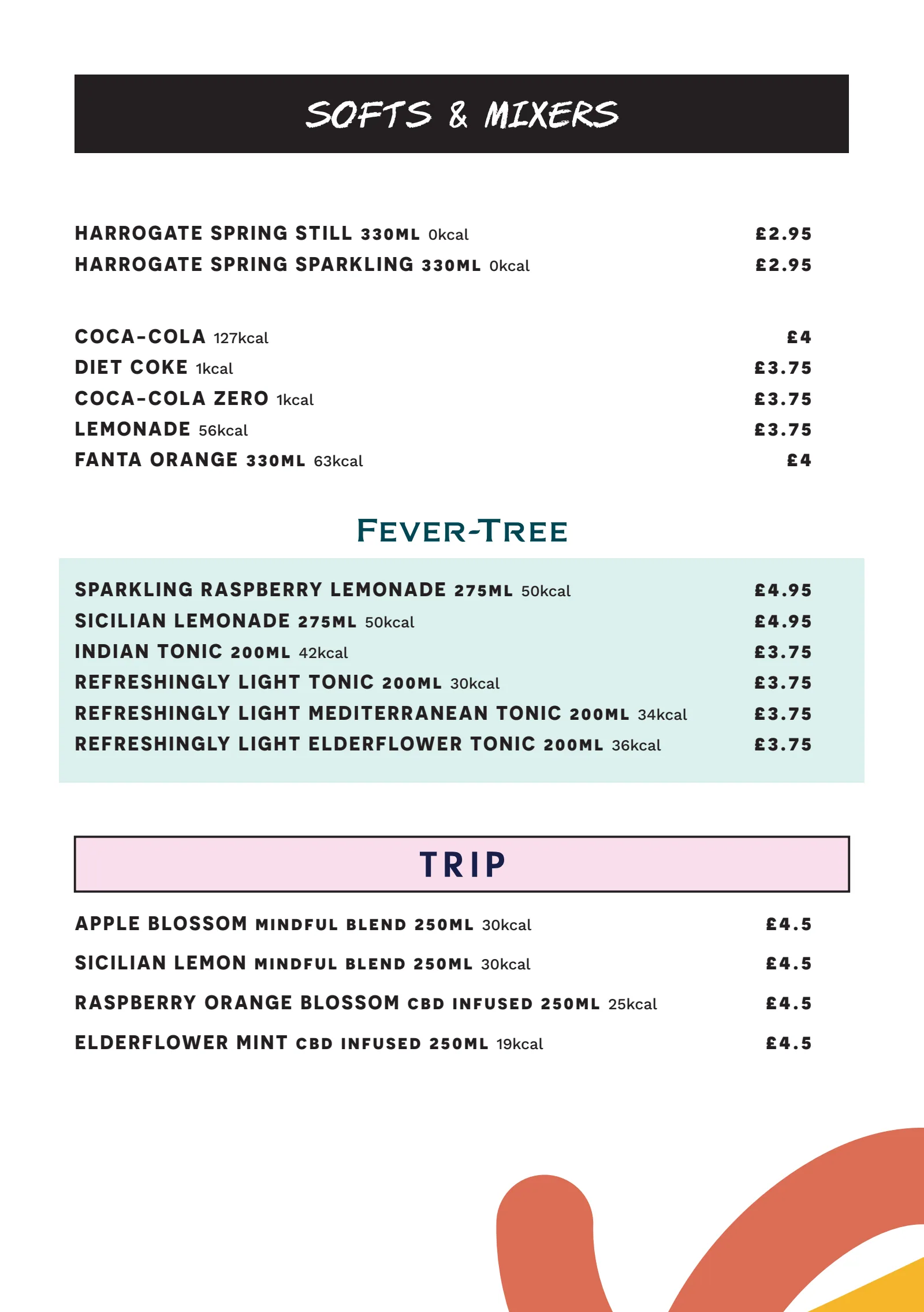 Drinks Menu — page 8 of 12